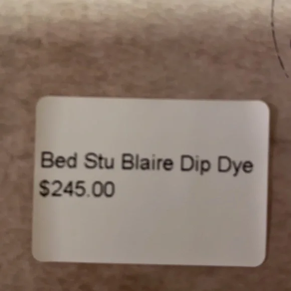 Bed Stu Blair Taupe Dip Dye Sz 9 - Picture 7 of 7